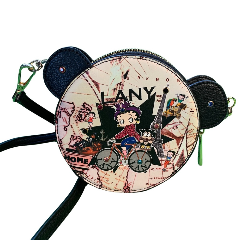 BETTY BOOP BIKE WORLD TOUR CUTE CROSSBODY BAG